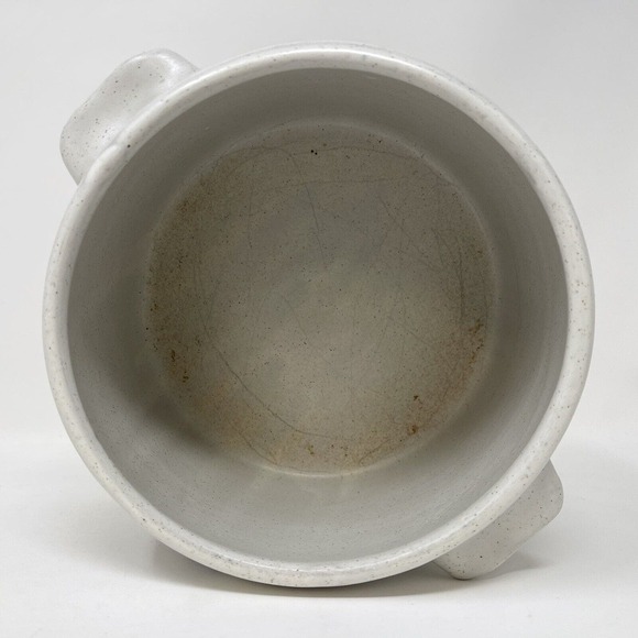 Vintage Westbend Chili Bean Pot with Lid Primitive Style Pottery Crock MCM 2 qt. - Picture 7 of 11